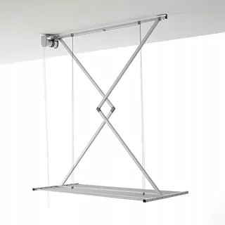 Balkón, bielizeň, radiátor, vaňa, záhrada, strop, voľne stojaci vertikálny sušiak Foxydry 25-25 cm x 152-152 cm